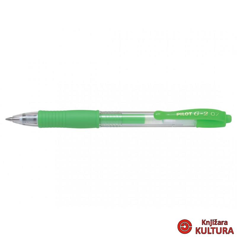 ROLER PILOT G2 0.7 NEON ZELENA 