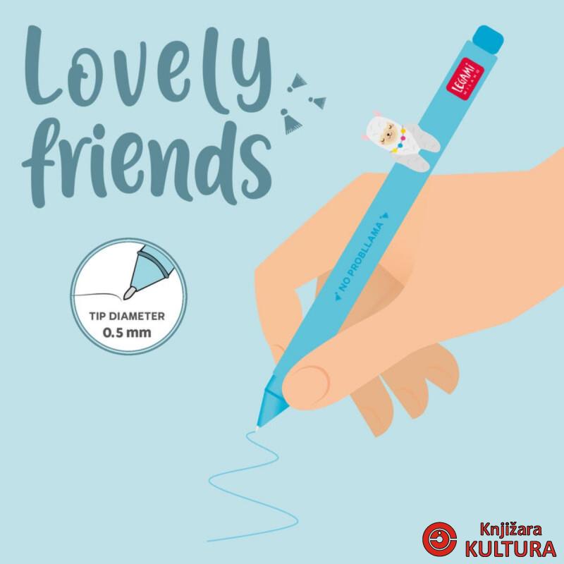 GEL OLOVKA LOVELY FRIENDS LLAMA 