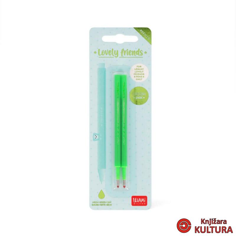 REFILI ZA GEL OL. LOVELY FR. NEON GREEN 