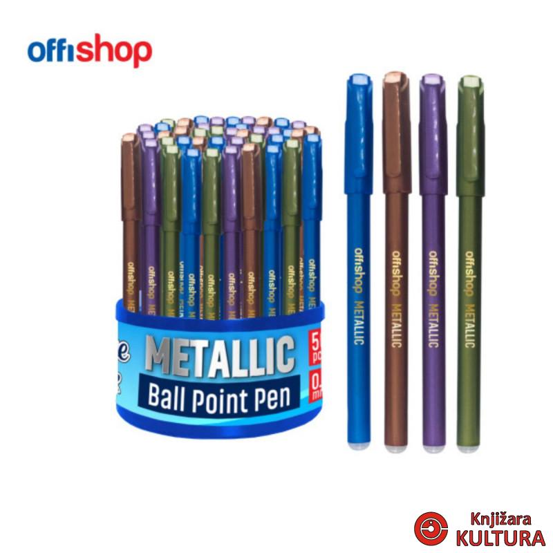 HEMIJSKA OLOVKA METALLIC 0,7MM BLUE 50PCS 