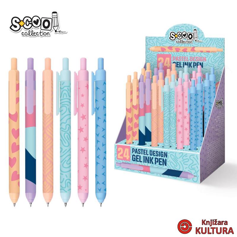 GEL OLOVKA PASTEL DESIGN 0.7MM 1/24 SC3490 