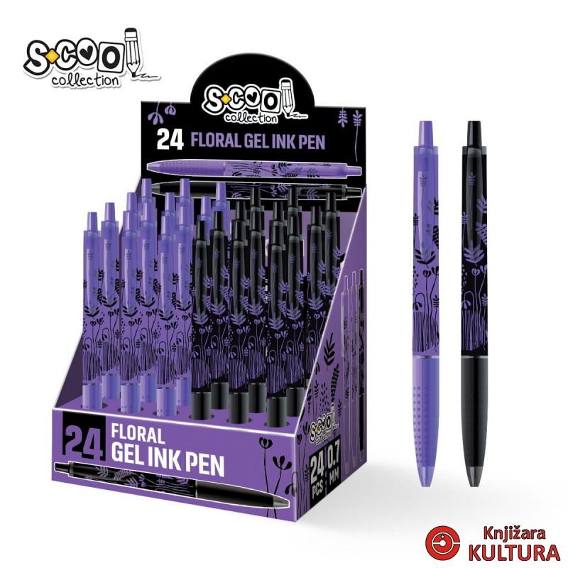 GEL OLOVKA FLORAL 0.7MM 1/24 SC3489 
