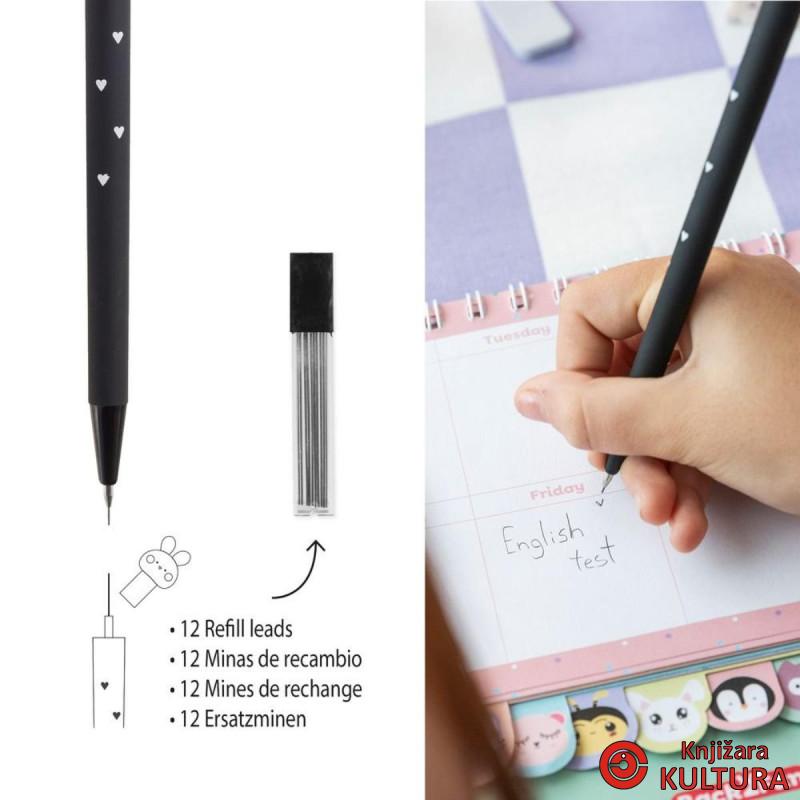 TEHNIČKA OLOVKA B2F BUNNY BLACK 12026 