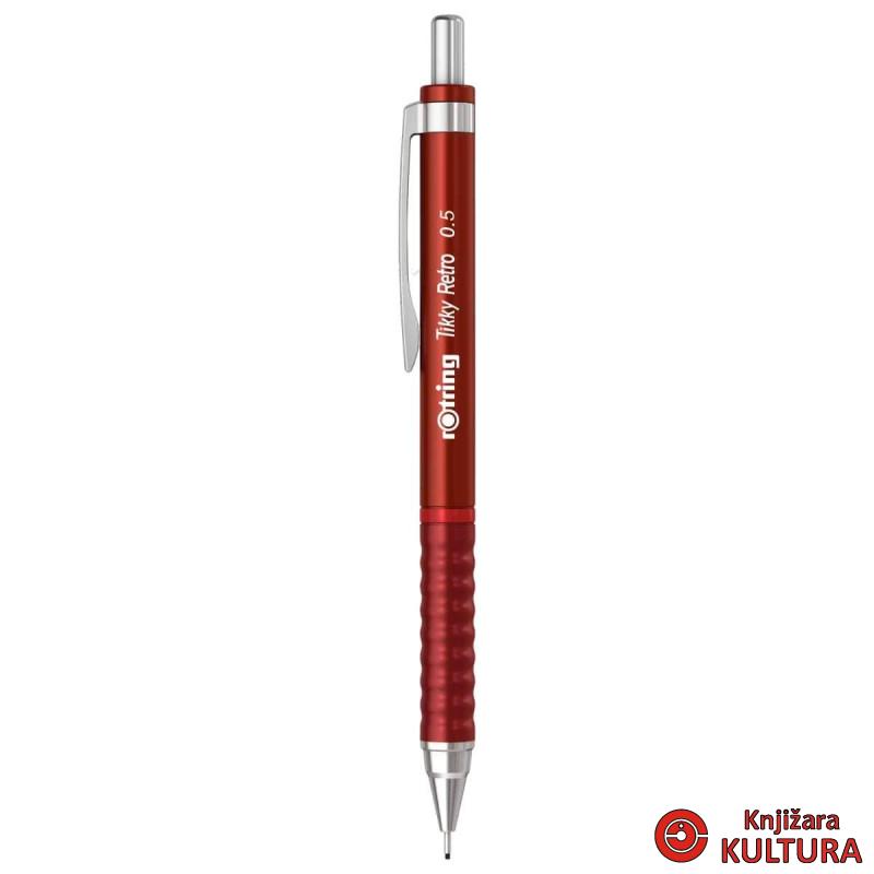 TEHNIČKA OLOVKA ROT.TIKKY 0.5 RETRO CRVENA 