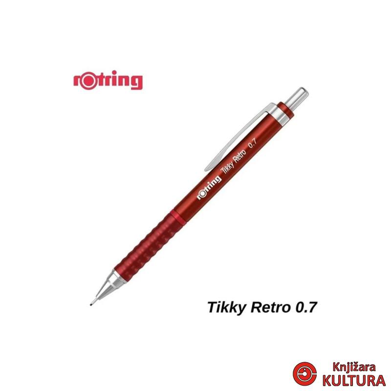TEHNIČKA OLOVKA ROT.TIKKY 0.7 RETRO CRVENA 