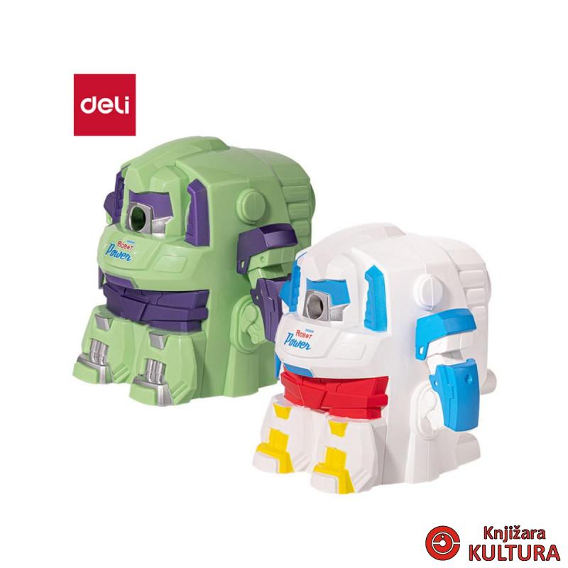 REZAČ ROTACIONI DELI ROBOT ZELENI I BIJELI MIX EH512 