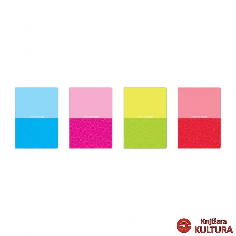 SVESKA A4 MP NEON COLORS D 