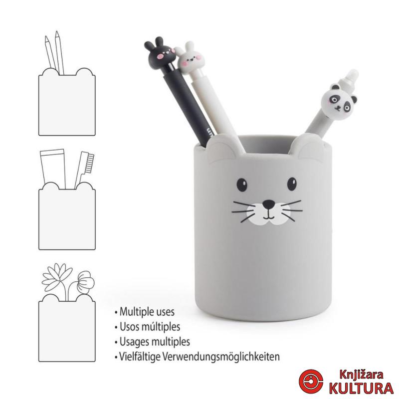 ČAŠA ZA OLOVKE SILIKONSKA B2F MOUSE 13353 