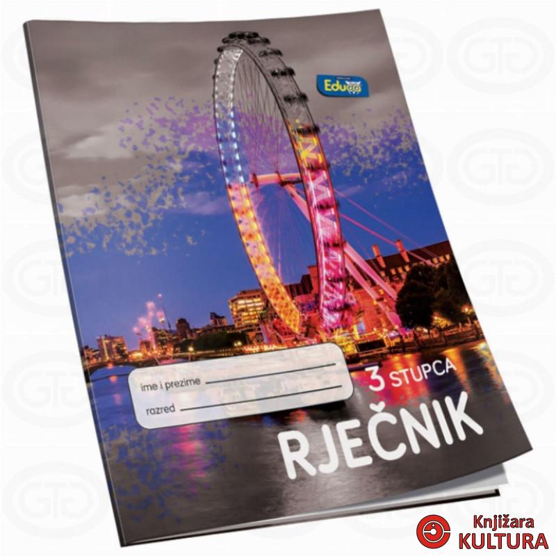 RJEČNIK 3 KOLONE B6 0771 GTG 