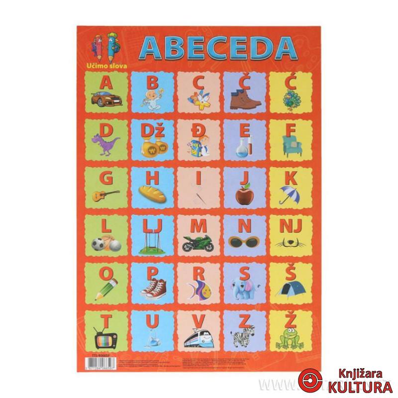 UČIMO SLOVA ABECEDA 46X67 