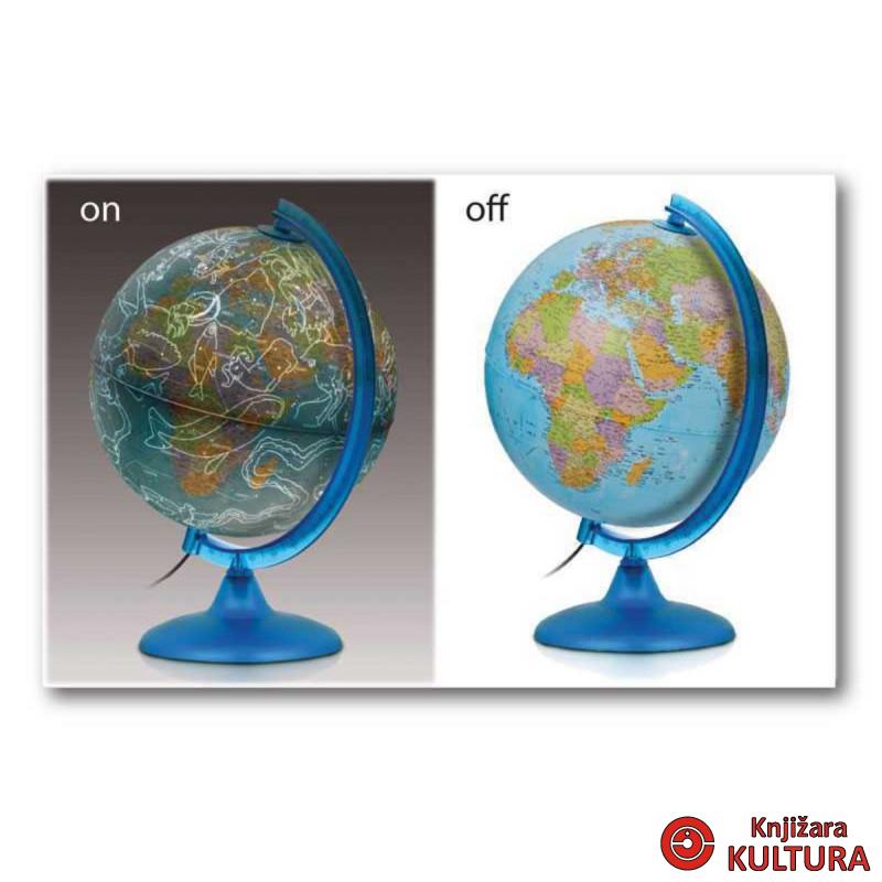GLOBUS TECNODIDATTICA F25CM NOĆ I DAN  SVETLEĆI 