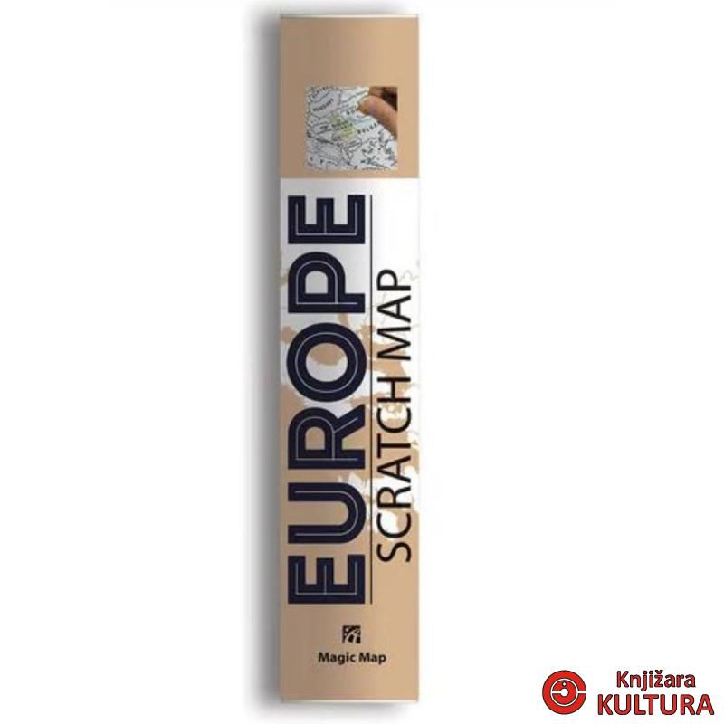 GREB GREB MAPA EVROPA NA ENGLESKOM 