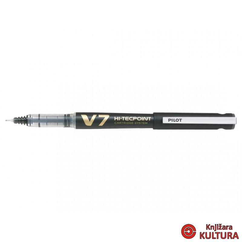ROLER PILOT V7 REFILLABLE CRNI 