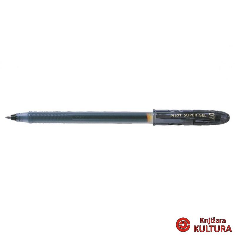 ROLER PILOT SUPER GEL 0.7 CRNI 
