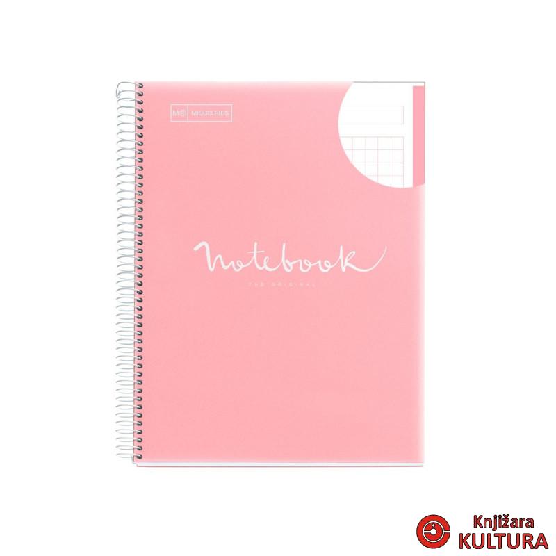 SVESKA A4 80l 90g PP EMOTIONS PINK MR K. 