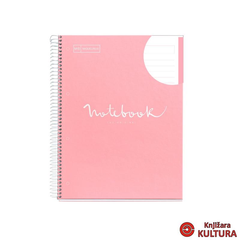 SVESKA A4 80L EMOTIONS PINK D. 