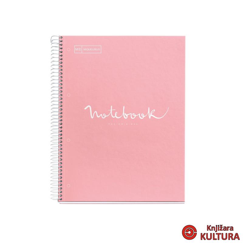SVESKA A4 80 DOTS 90G EMOTIONS PINK MR 