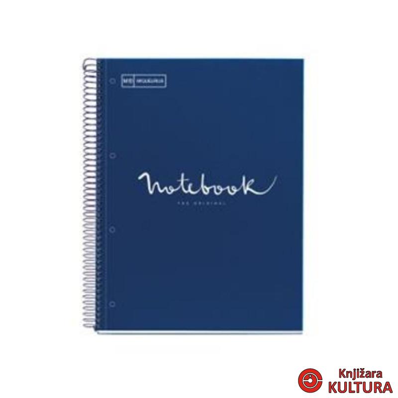 SVESKA A4 80 KARO 90G EMOTIONS NAVY MR 46046MR 