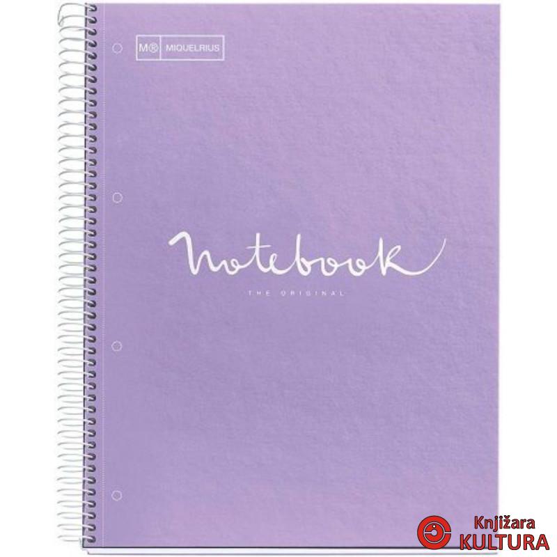 SVESKA A4 80 DOTS 90G EMOTIONS LAVENDER MR 47002MR 