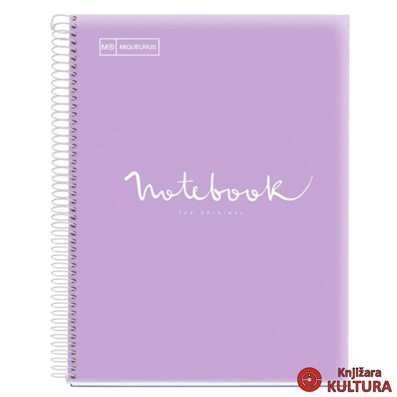 SVESKA A5 120 DIKTO 90G EMOTIONS LAVENDER MR 49944MR 
