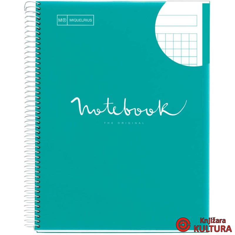 SVESKA A4 160 K.. 90G PP EMOTION TURQUOISE 