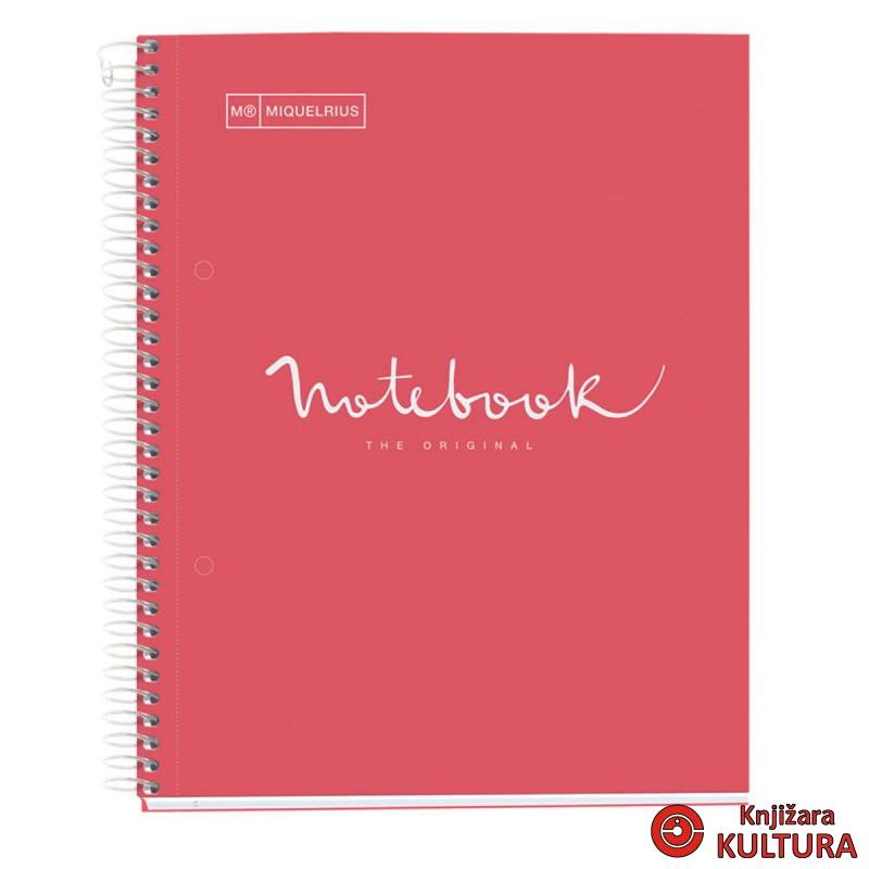 SVESKA A4 80 DOTS 90G EMOTIONS CORAL 