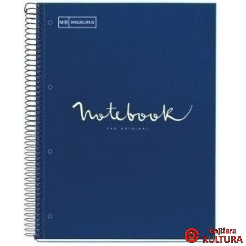 SVESKA A4 80 DOTS 90G EMOTIONS NAVY BLUE 