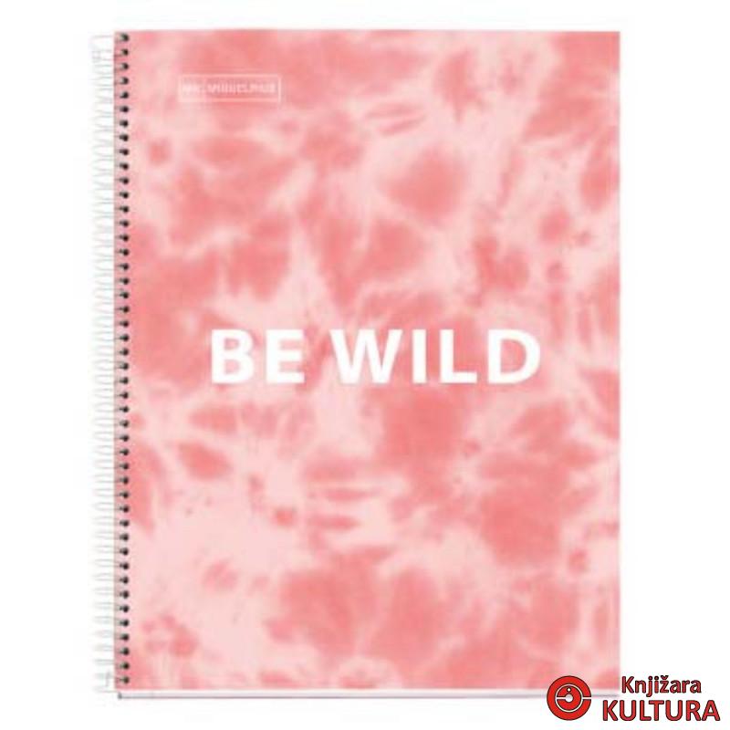 SVESKA A5 120 D. 90G TIE DYE PINK 