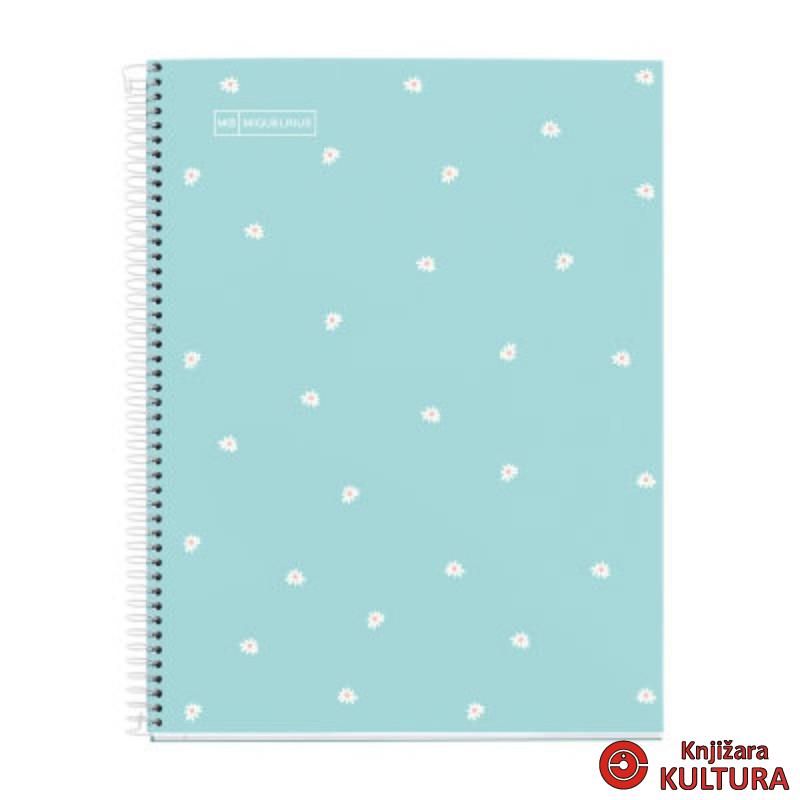 SVESKA A5 80 D. 90G DAISY MINT 