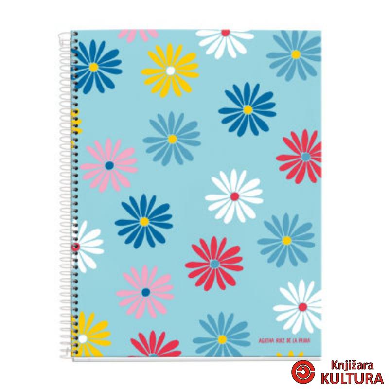 SVESKA A6 120 D..DAISY ARP 