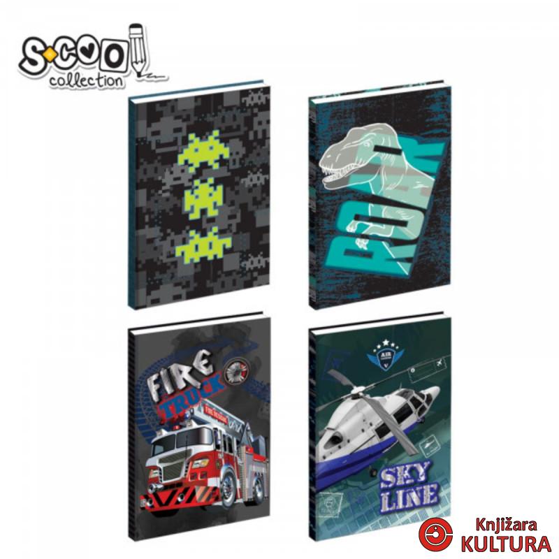 SVESKA A5 TP 80L S-COOL PREM.BOYS LATAJN 