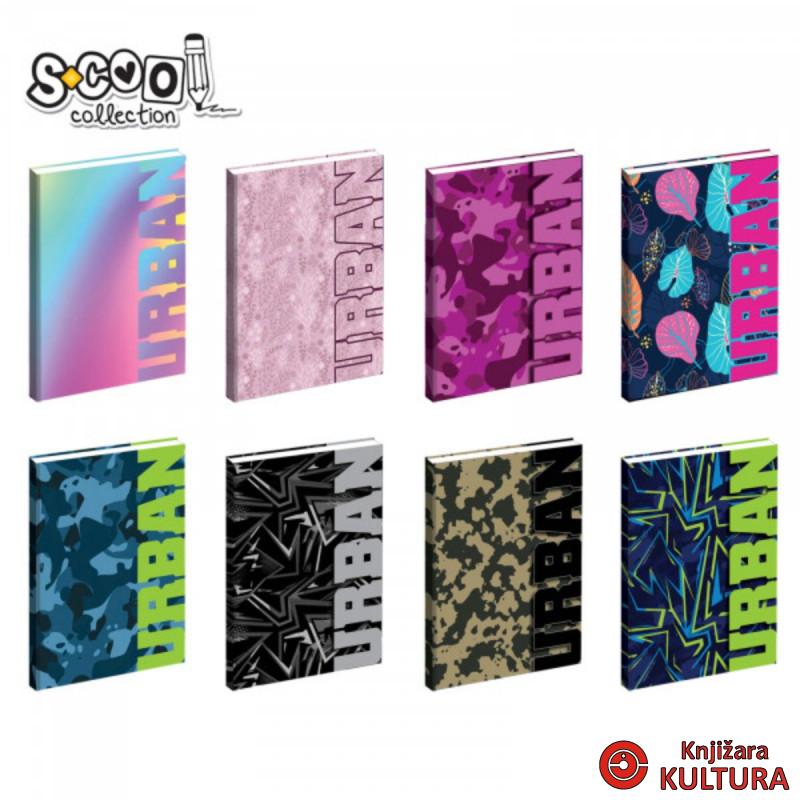 SVESKA A5 TP 80L S-COOL PREM.URBAN DIKTO 