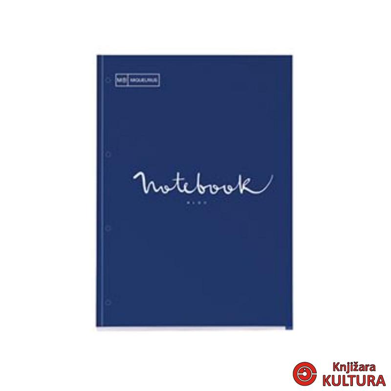 SVESKA A4 80 SQU 90G EMOTIONS NAVY MR # 07127MR 