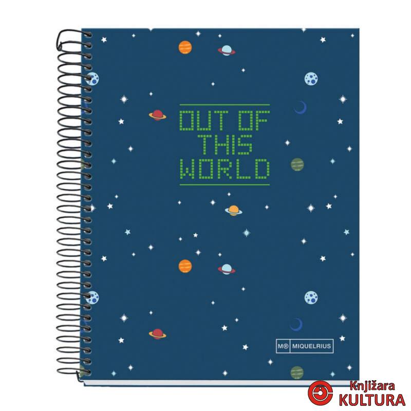 SVESKA A5 140 SQU 70G MY SPACE 46853MR 