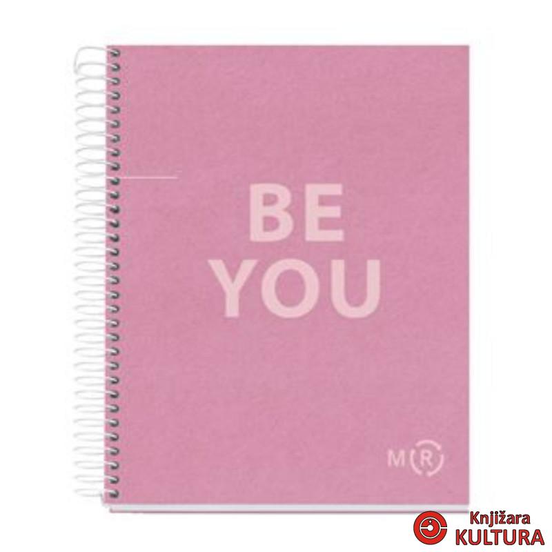 SVESKA A4 80 DOTS 90G BE ECO PINK ES 46897MR 
