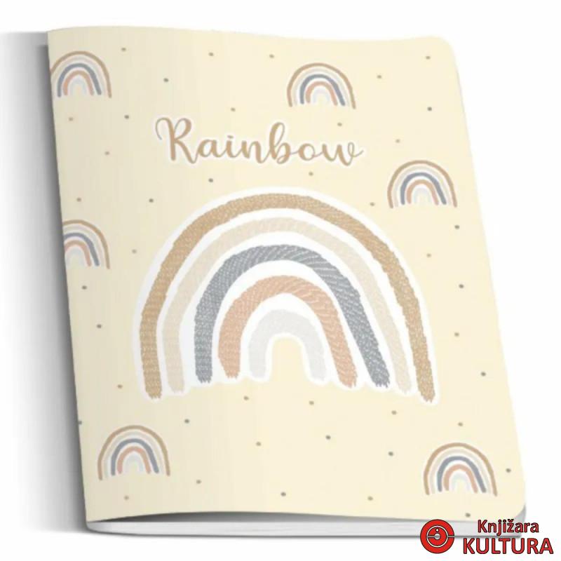 SVESKA A5 MP 60L RAINBOW KARO 