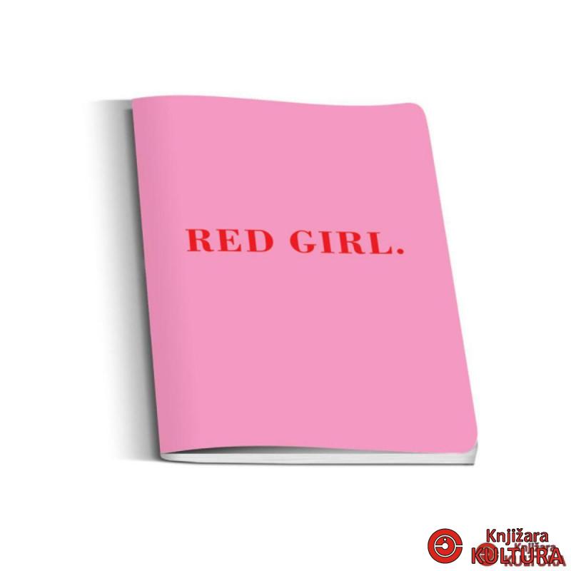 SVESKA A5 MP 60L RED GIRL KARO LUX 