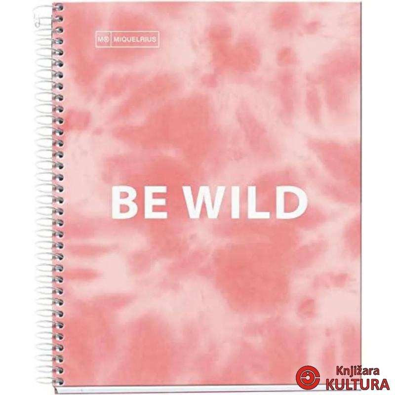 SVESKA A5 120 SQU.90G TIE DYE PINK 