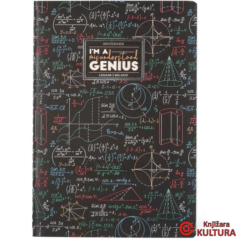 SVESKA ČISTA - QUADERNO - MEDIUM - GENIUS 