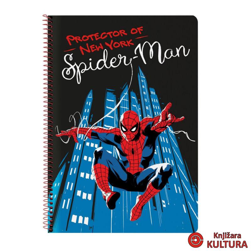 SVESKA SPIRALA 80L SPIDER-MAN 