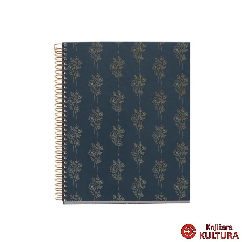 SVESKA A4 A5 100 HOR BOUQUETS BRITISH BLOOM 