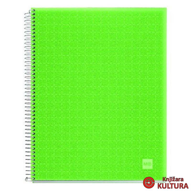 SVESKA A5 140 SQU PP APPLE GREEN CANDY MR 