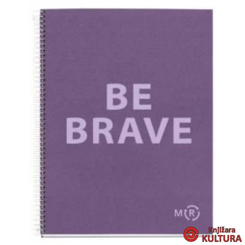 SVESKA A4 80 SQU 90G BE ECO AMETHYST MR46881 