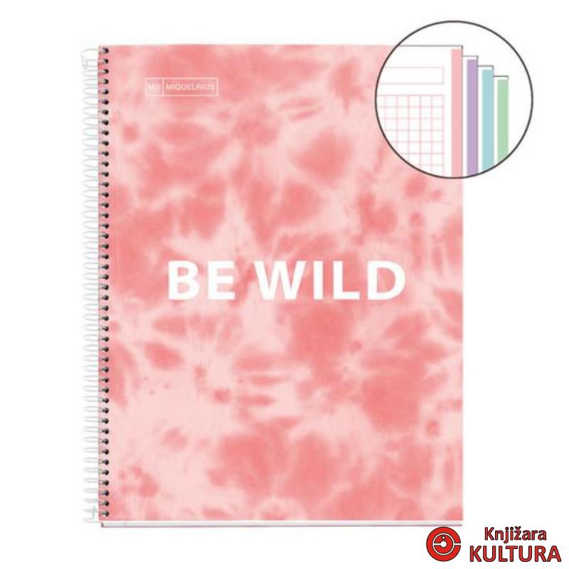 SVESKA A4 120 SQU.90G TIE DYE PINK MR46568 