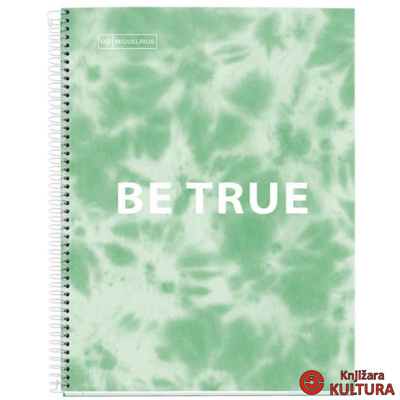 SVESKA A4 120 SQU.90G TIE DYE MINT MR46570 