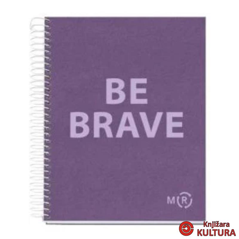 SVESKA A5 80 SQU 90G BE ECO AMETHYST MR46900 