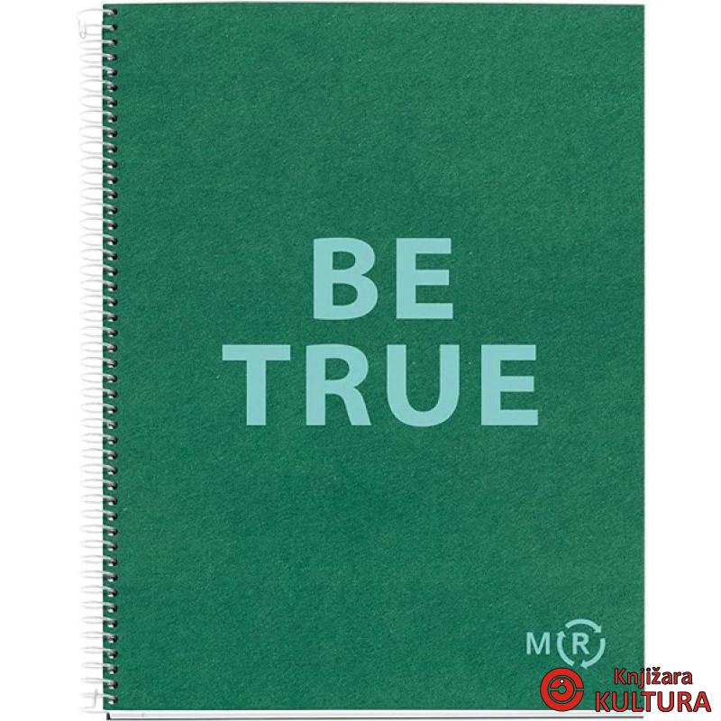 SVESKA A4 80 SQU 90G BE ECO EMERALD MR46882 
