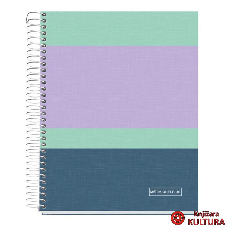 SVESKA A5 140 SQU 70G RIDER PURPLE MR04255 