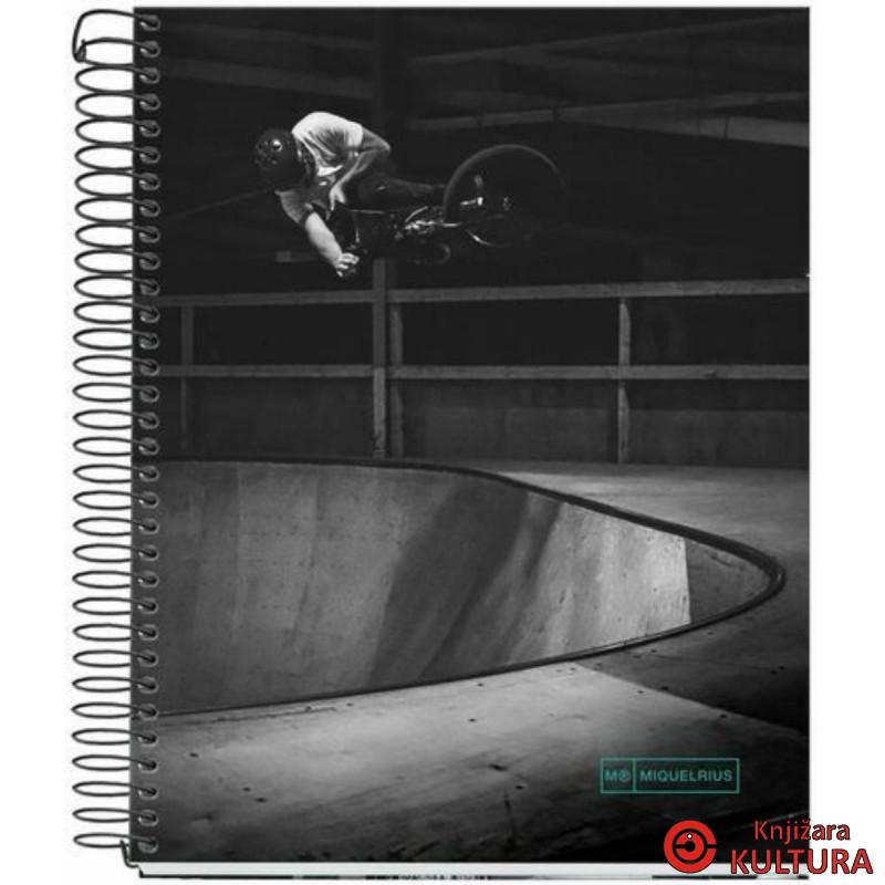 SVESKA4 A5 140 HOR 70G SKATE PARK 