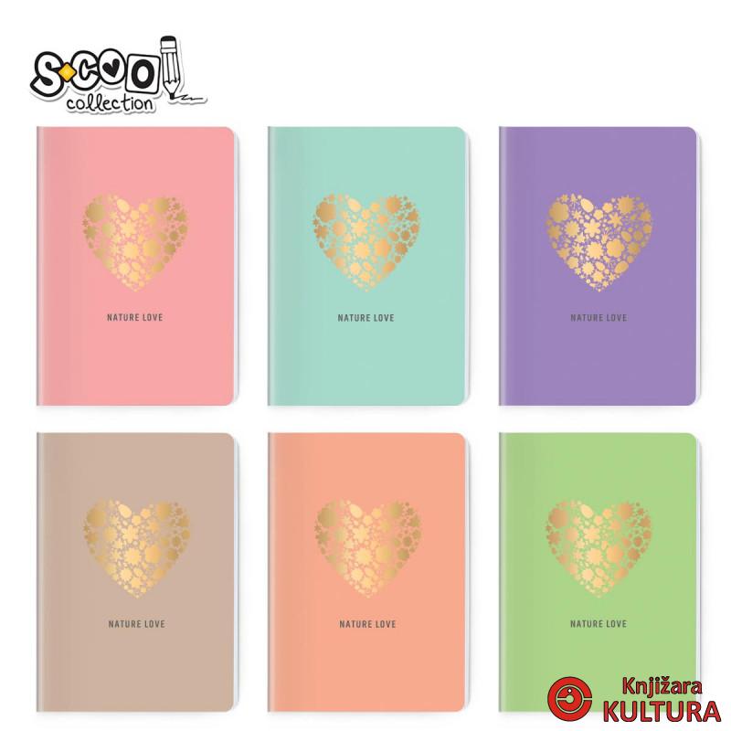 SVESKA A4 MP PREMIUM 52S GOLDEN HEART COLLECTION 2024 KARO 